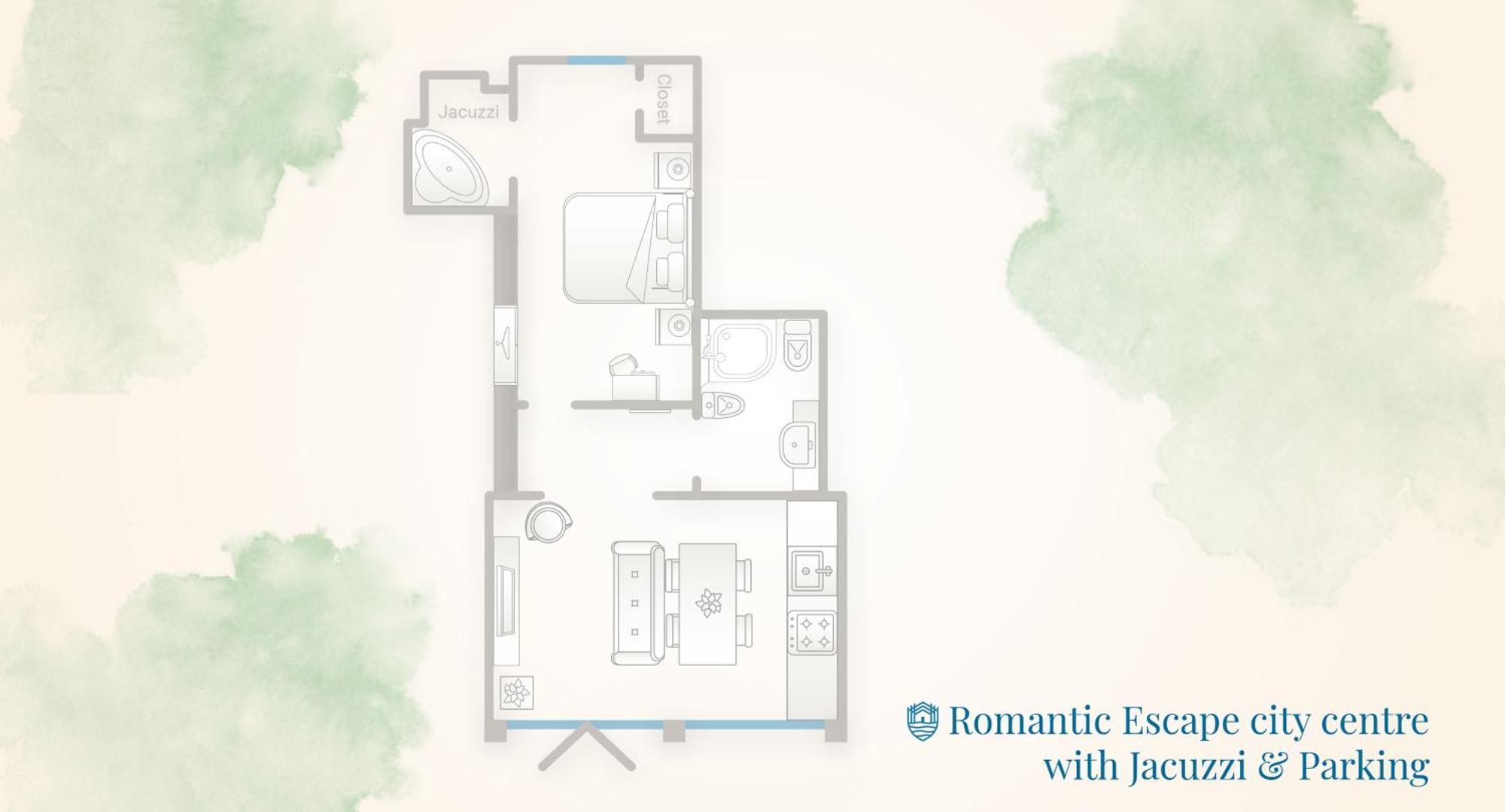 Romantic Escape City Centre With Jacuzzi & Parking By Rent All Como Luaran gambar